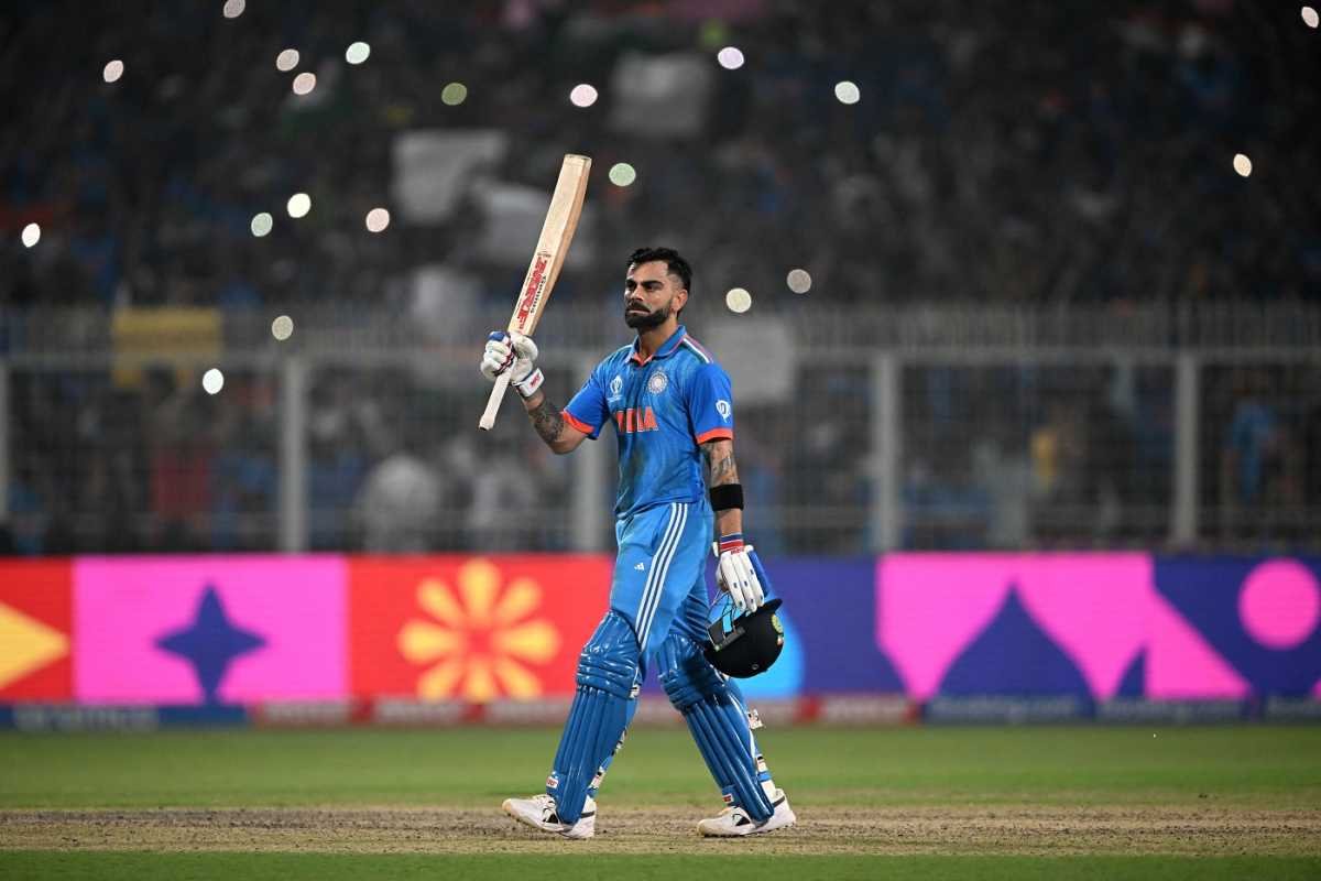वानखेड़े स्टेडियम में खेले गए पहले सेमीफाइनल मुकाबले में भारतीय क्रिकेट टीम ने न्यूजीलैंड को हराया