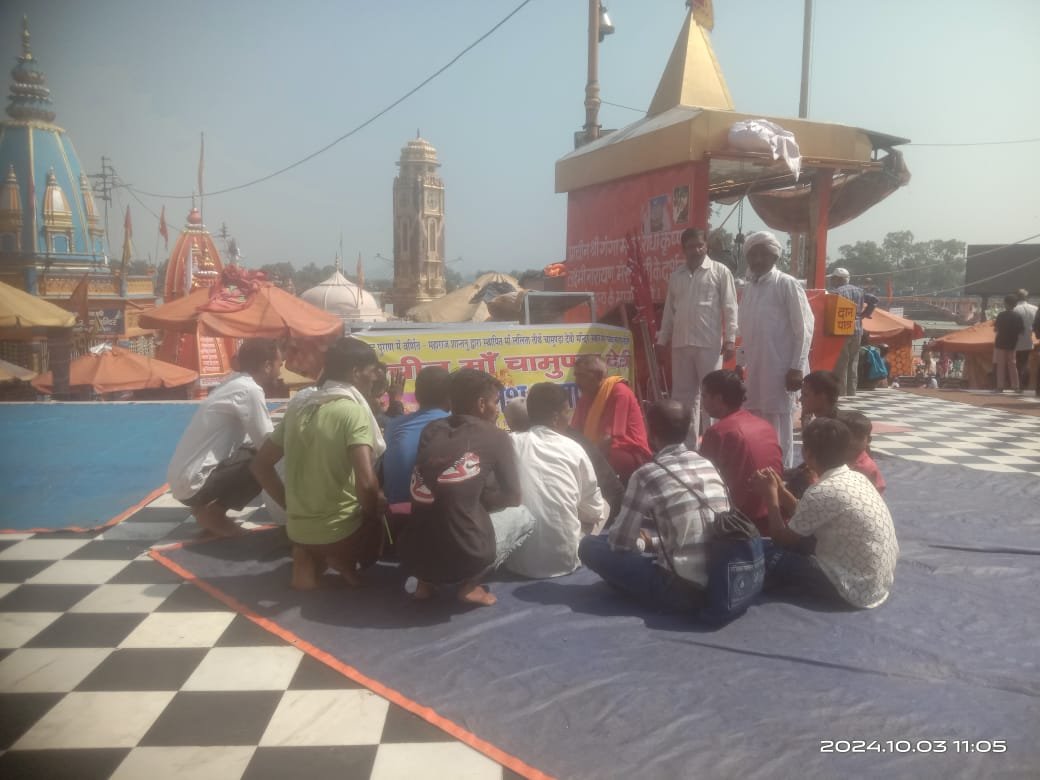 मां चामुंडा देवी कलश स्थापना को लेकर वन विभाग व माँ चामुंडा देवी समिति आमने-सामने